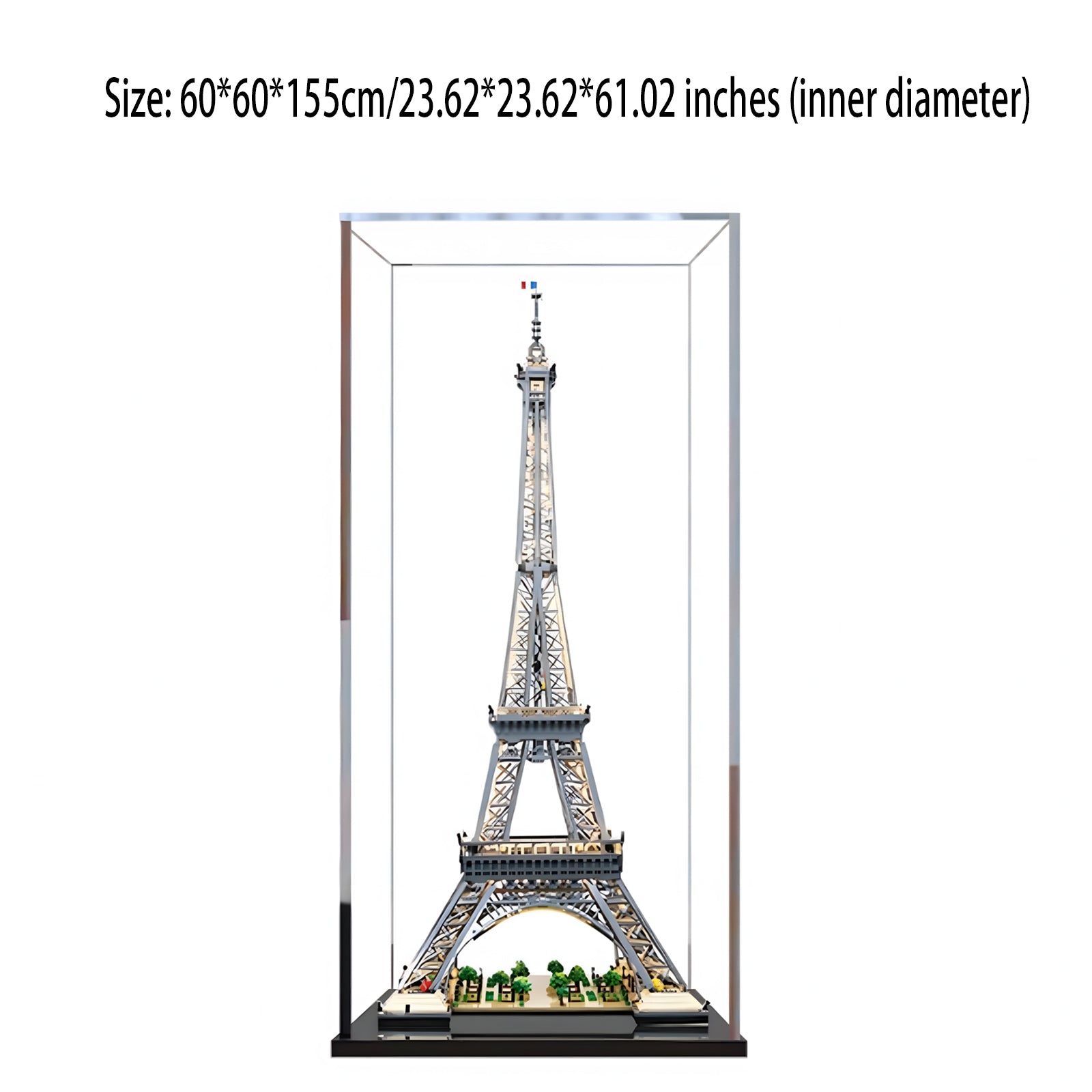 Display Case for LEGO® Architecture: Eiffel Tower (10307)