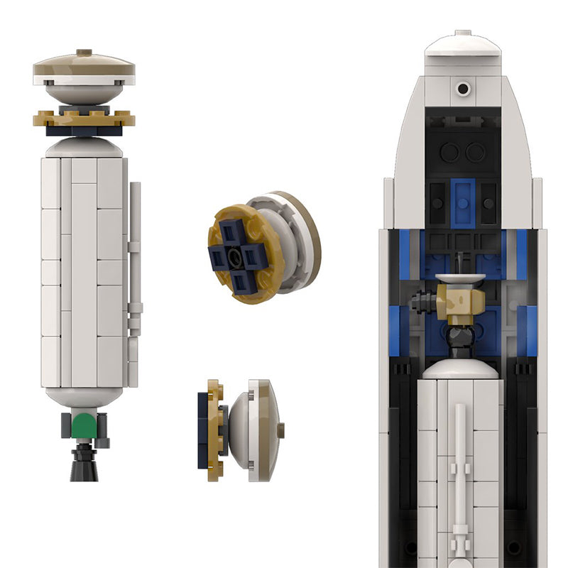 MOC 47289 Ultimate Atlas V (Saturn V scale)