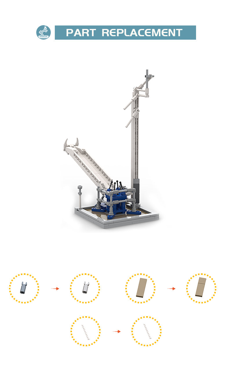 MOC 89466 Launch Pad [Saturn V Scale]