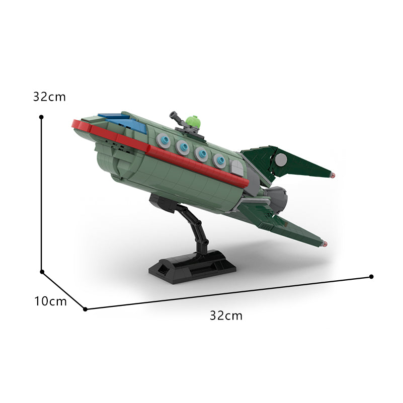 MOC 82707 Planet Express Ship