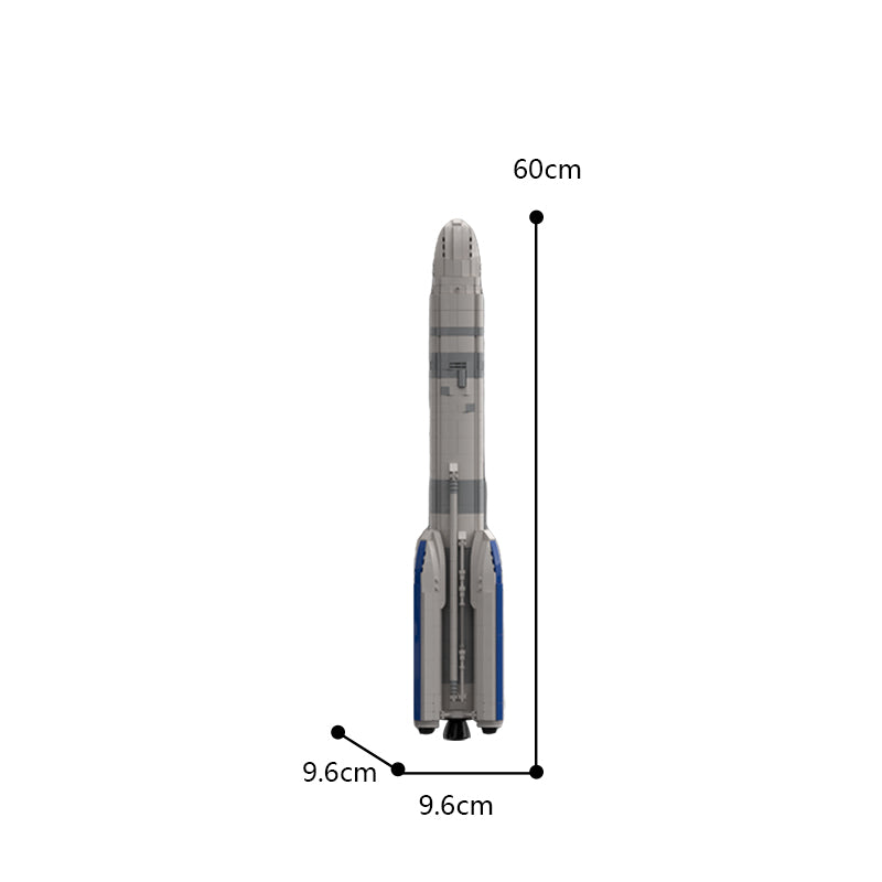 MOC 29196 ESA Arianespace Ariane 6 (1:110 Saturn V scale)