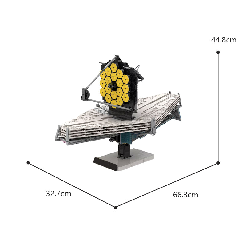 MOC 77613 James Webb Space Telescope (JWST) 1:25 Scale