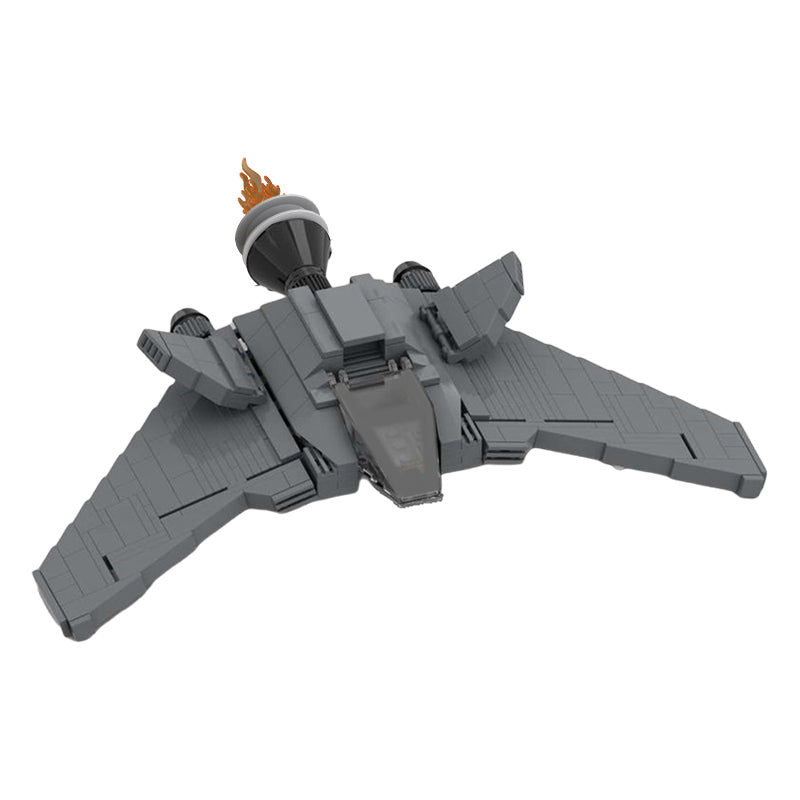 MOC 63478 Stargate F-302 Fighter ( Minifig Scale )