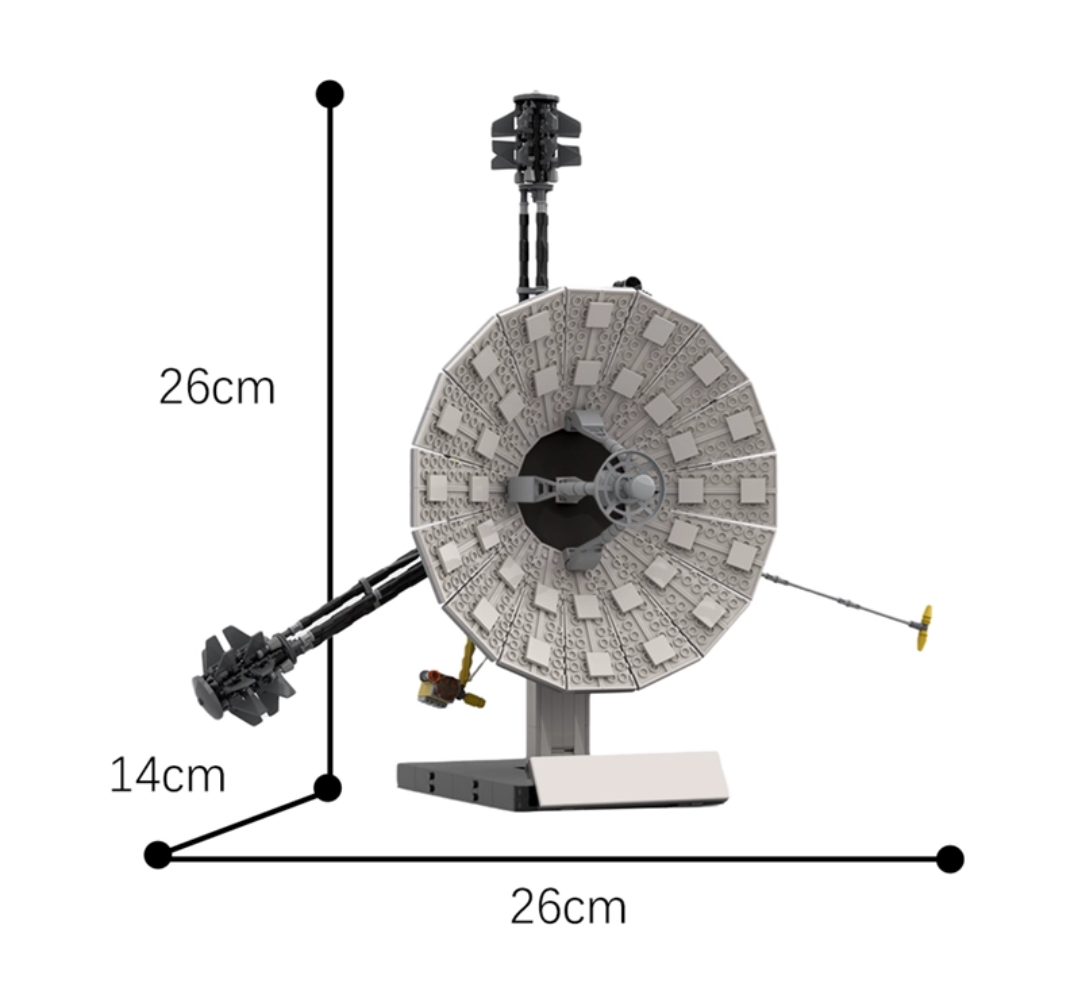 MOC 71153 Pioneer 10-11 Space Vehicle