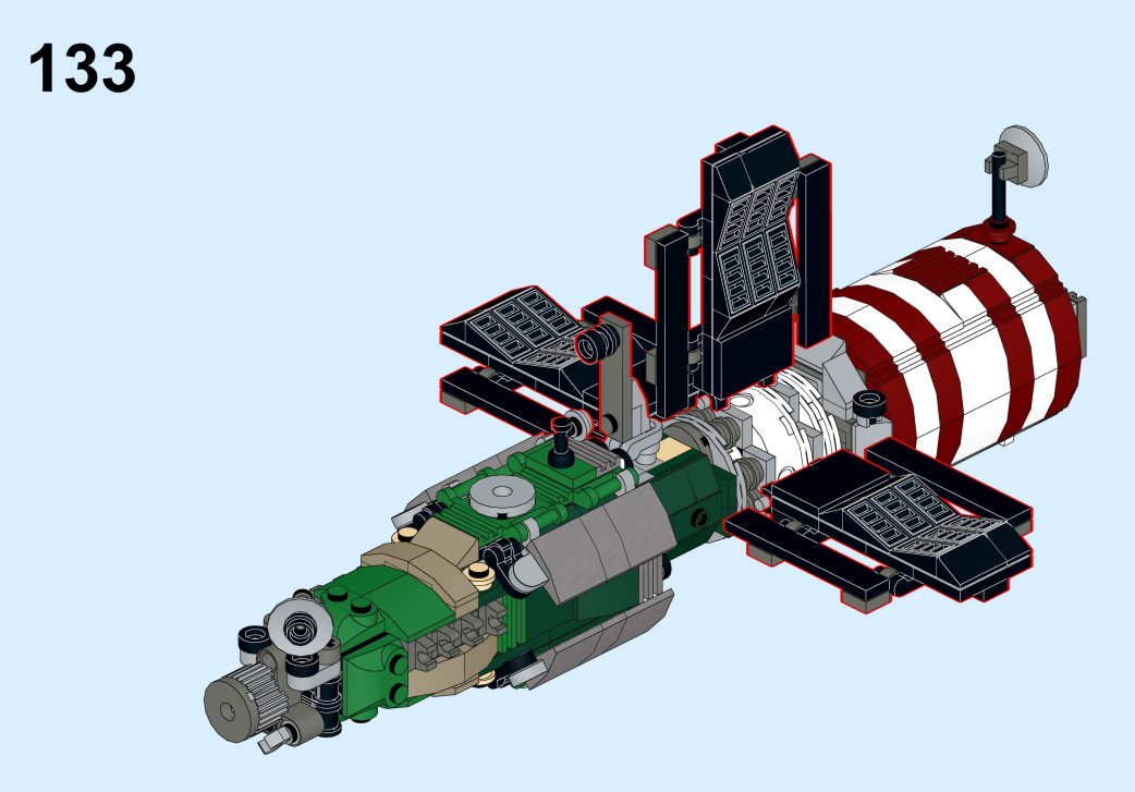 MOC 74674 Soviet Space Station