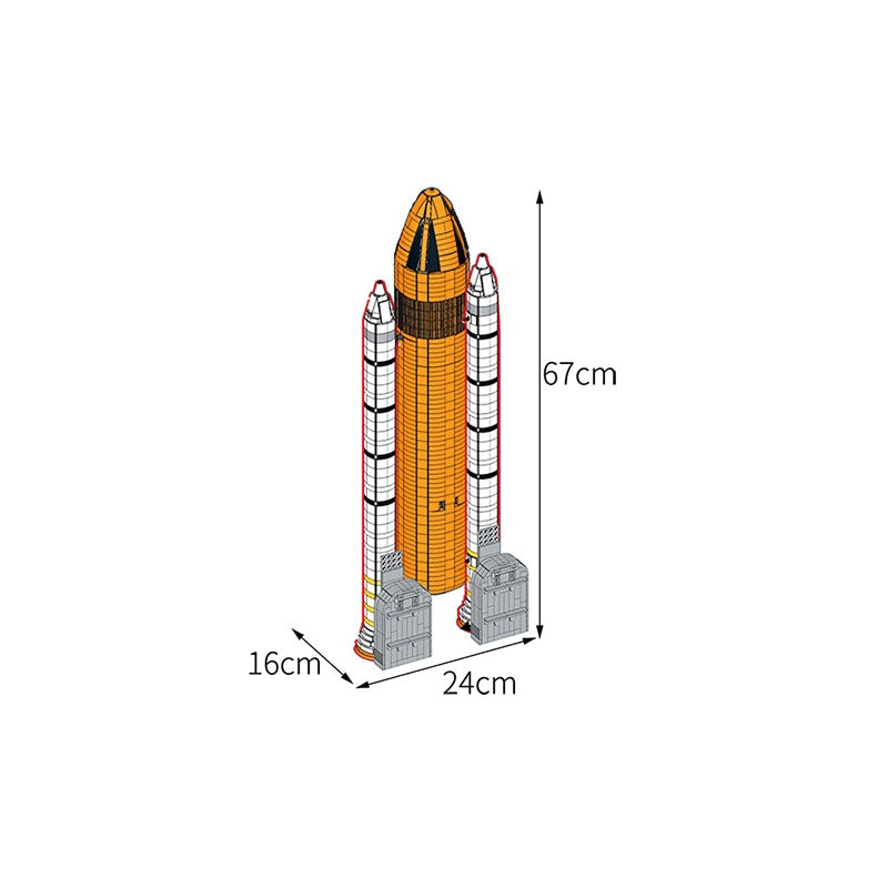 MOC 75461 Vertical Stand Update For Space Shuttle Discovery