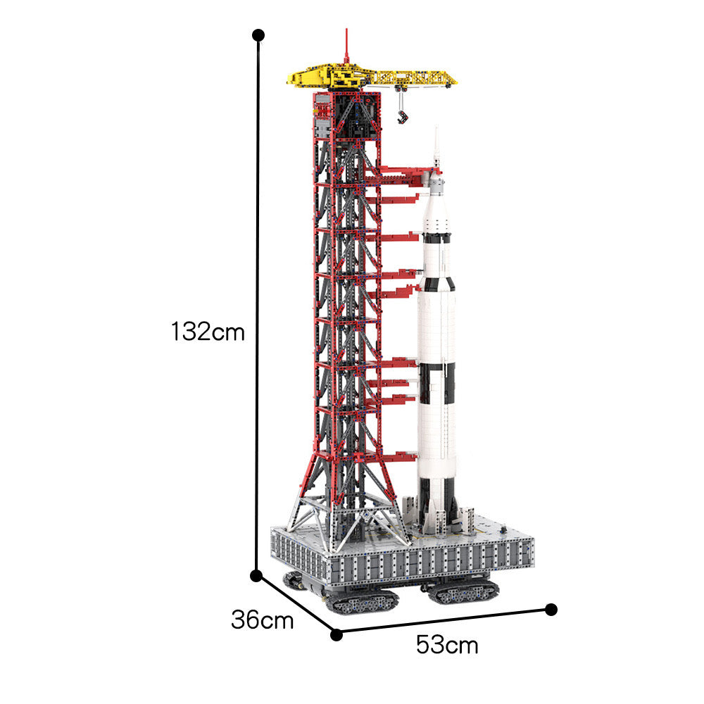 MOC 60088 Launch Tower Mk I For Saturn V (21309/92176) With Crawler