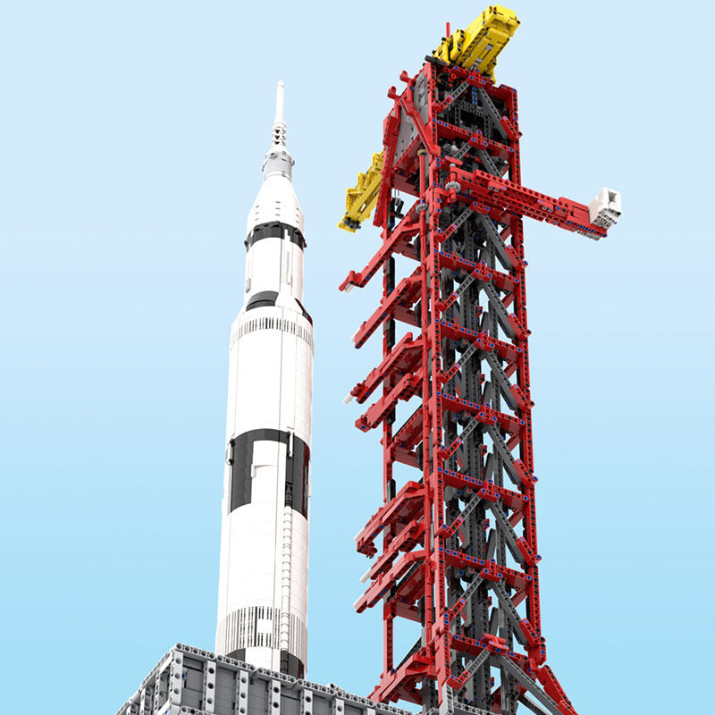 MOC 60088 Launch Tower Mk I For Saturn V (21309/92176) With Crawler –  godaimis