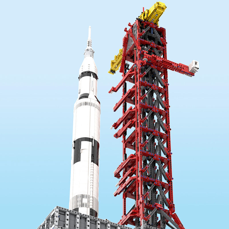 MOC 60088 Launch Tower Mk I For Saturn V (21309/92176) With Crawler