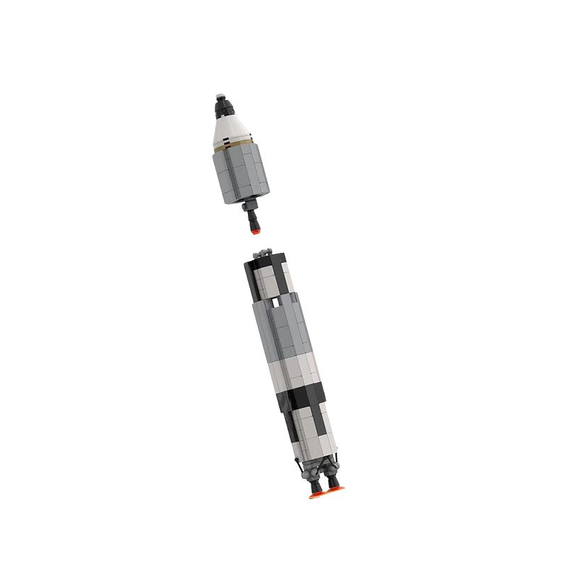 MOC 34453 Gemini Titan rocket (Saturn V scale)